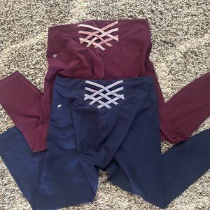Fabletics 7/8 length Boost Powerhold Leggings